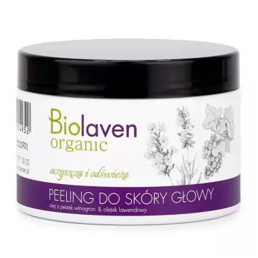 biolaven organic -  Biolaven Winogronowy peeling do skóry głowy, 150 ml